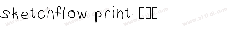 sketchflow print字体转换